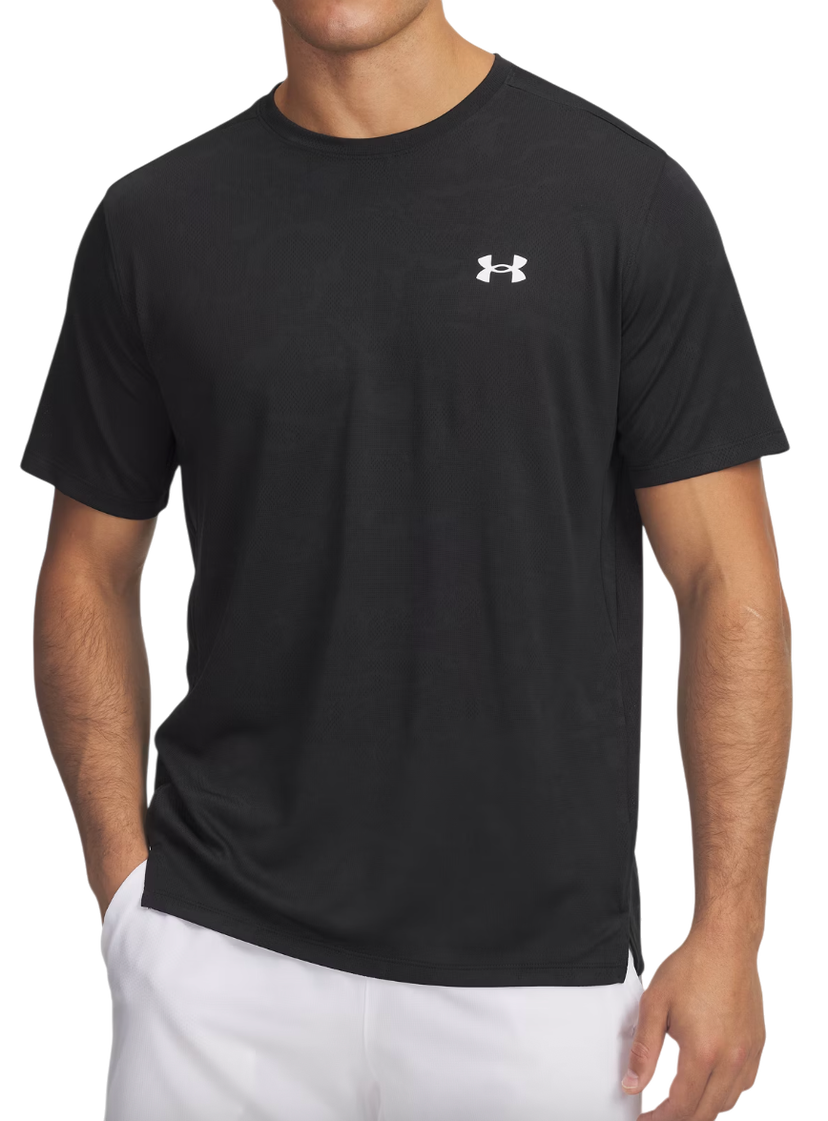 Majica Under Armour Under Armour Tech Vent Jacquard Short Sleeve T-Shirt Črna | 1377052-002
