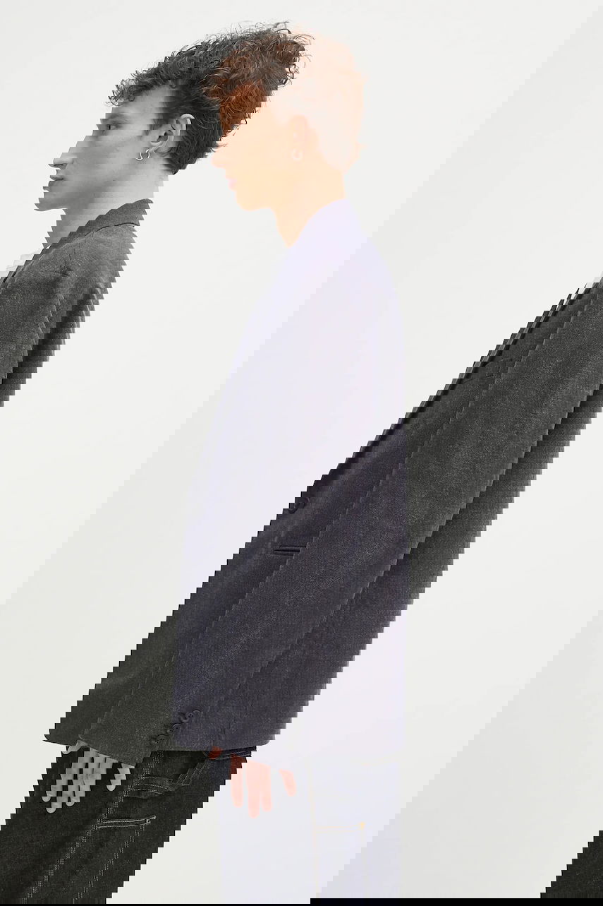 Jakna OUR LEGACY Our Legacy Unconstructed Shinjuku Blazer Mornarica | M2250UD, 1
