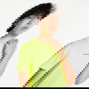 Majica CALVIN KLEIN Micro Branding Essential Tee Zelena | J30J318067 LAG, 2