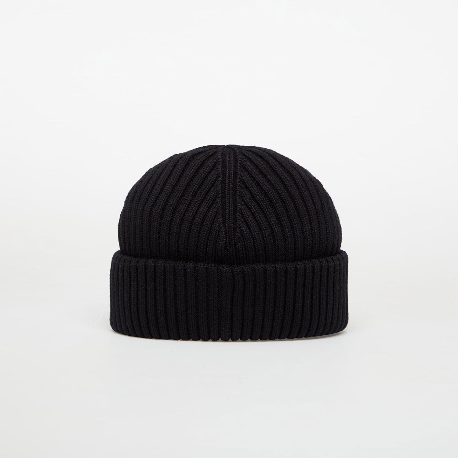 Beanie Fred Perry FRED PERRY Cotton Ribbed Beanie Črna | C1138 102, 1