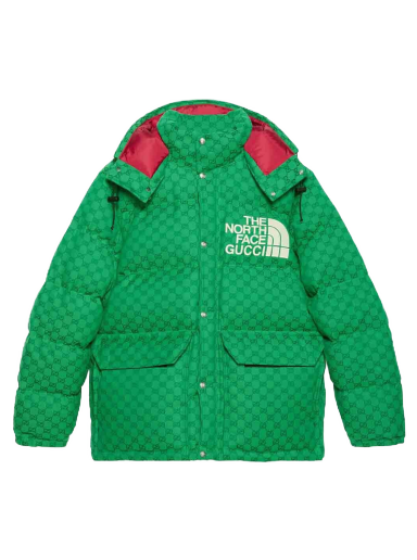 Jakna Gucci The North Face x Down Jacket Zelena | 670766 Z8APX 3421