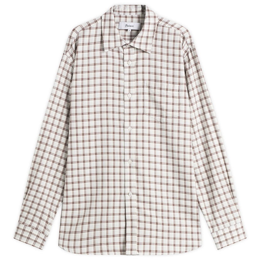 Srajce Palmes Cotton Merino Shirt Bela | P30-0036-132