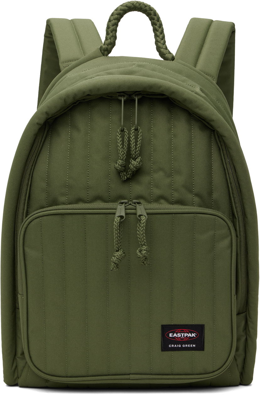 Nahrbtnik Craig Green Craig Green Edition Quilted Padded Pak'r Backpack Zelena | EA5BM95Y9