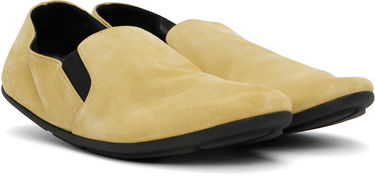 Oblačila The Row The Row Vincit Suede Slippers Rumena | F1562-L40, 3