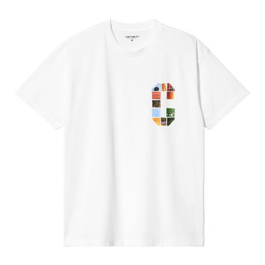 Majica Carhartt WIP Short Sleeve Graphic Logo T-Shirt Bela | I033673_5, 3