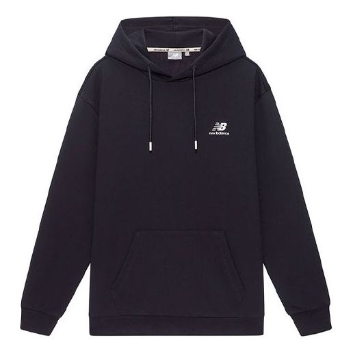 Pulover New Balance Loose Fit Hoodie with Logo Črna | 5CB33213-BK