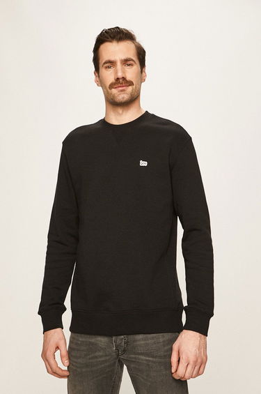 Pulover Lee Crew Sweatshirt Črna | L81ITJ01, 0