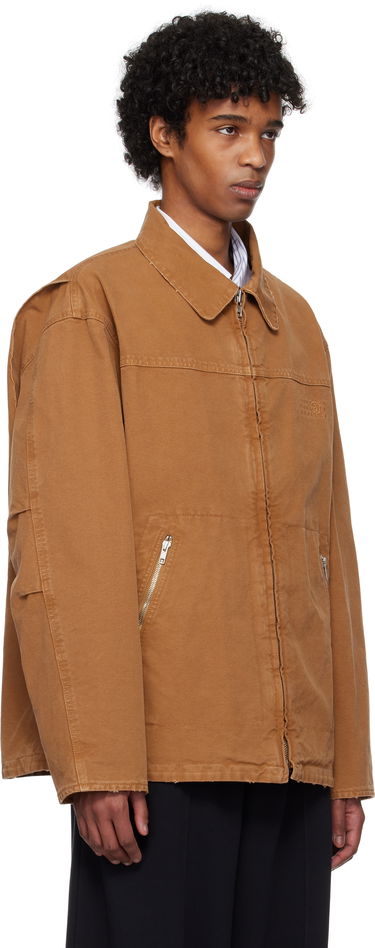 Jakna Maison Margiela MM6 Maison Margiela Canvas Jacket Rjava | SH0AM0048 M35249, 4
