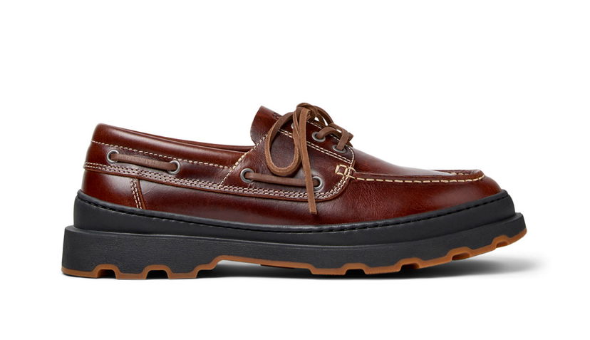 Superge in čevlji Camper Brutus+ Chunky Laced Loafers Rjava | K101067-001