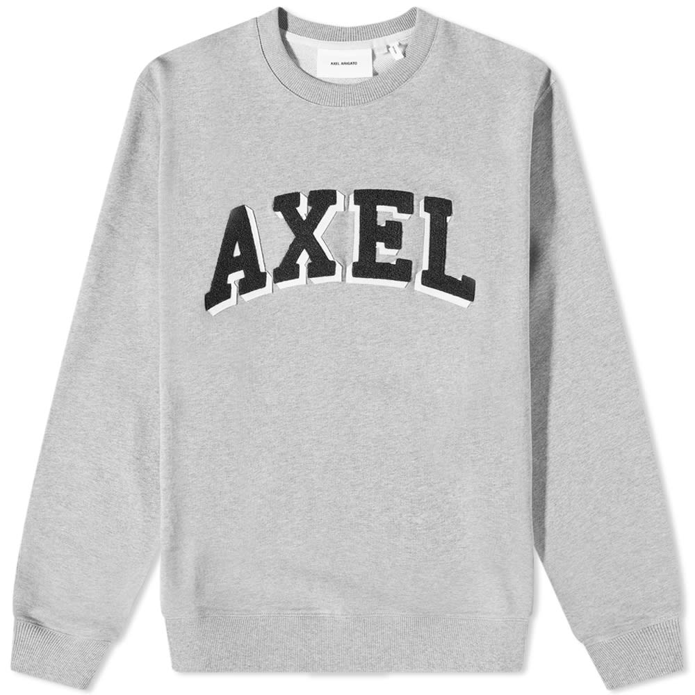 Pleteni pulover AXEL ARIGATO Axel Arc Crewneck Siva | A1124004, 0