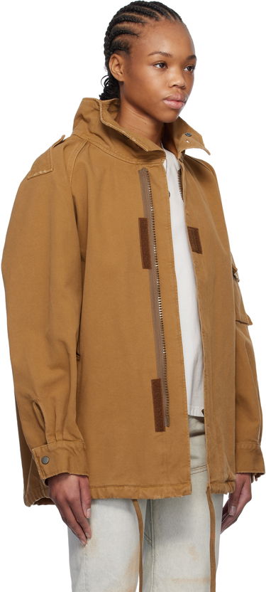 Jakna Maison Margiela MM6 Maison Margiela Spliced Canvas Jacket Rjava | S52AM0313 M35249, 1