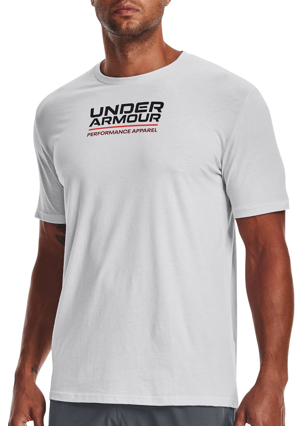 Majica Under Armour Tee Multicolor Box Logo Bela | 1370529-014, 0