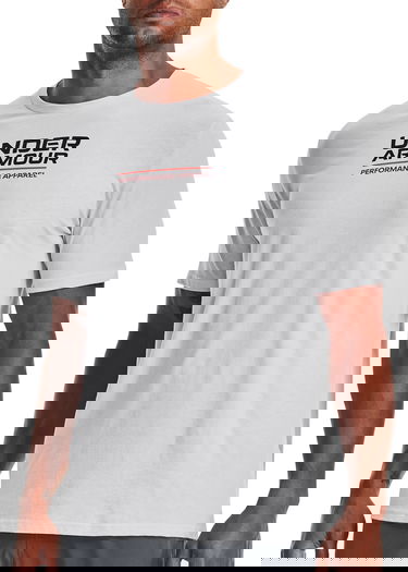 Majica Under Armour Tee Multicolor Box Logo Bela | 1370529-014, 0