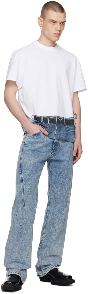 Majica Y/PROJECT Jean Paul Gaultier Edition Printed T-Shirt Bela | YPJPGTS6-S24, 3