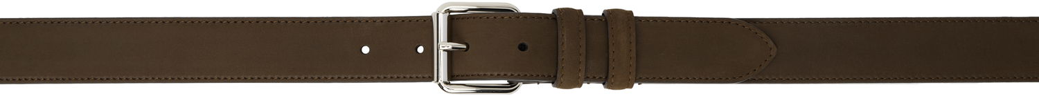 Pasovi A.P.C. A.P.C. Paris Leather Belt Rjava | PXCAT-H65077, 0