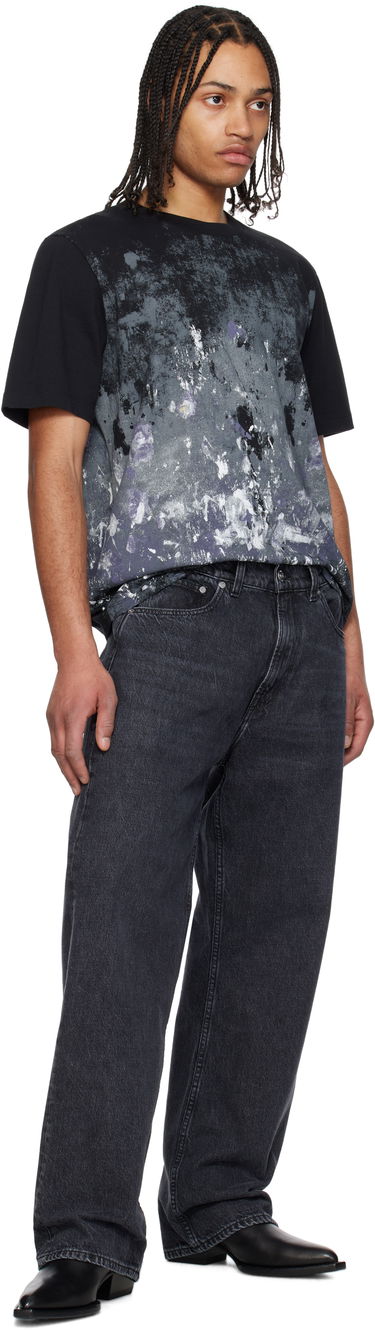Majica rag & bone Rag & Bone Splatter Print T-Shirt Črna | MBC25ST033KJ33, 3