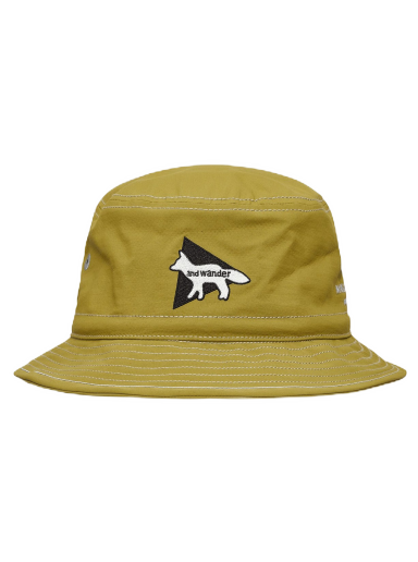 Klobuk and wander x Maison Kitsuné Nylon Hat Zelena | 5743186908 140