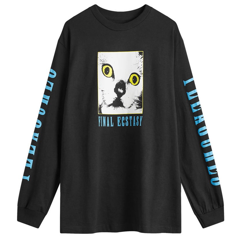 Majica Pleasures Final Long Sleeve T-Shirt Črna | P24W035-BLACK