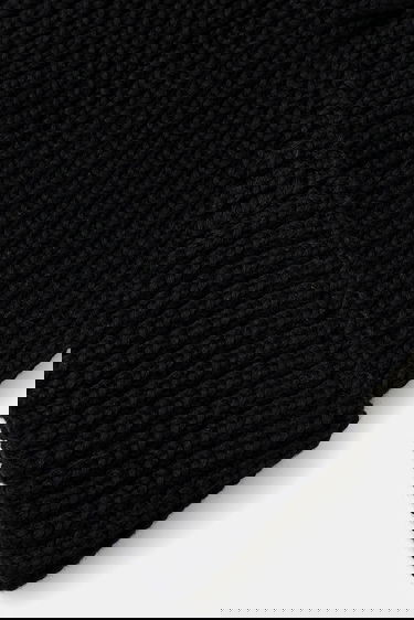 Beanie Needles Needles Watch Cap Ribbed Knit Beanie Črna | RW056, 2