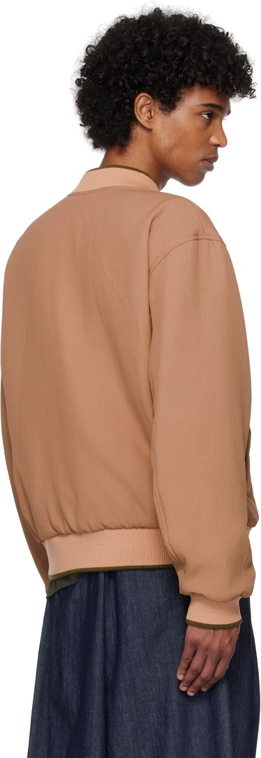 Bomber jakna Dries Van Noten Dries Van Noten Reversible Gabardine Bomber Jacket Rjava | 251-020522-1503, 2