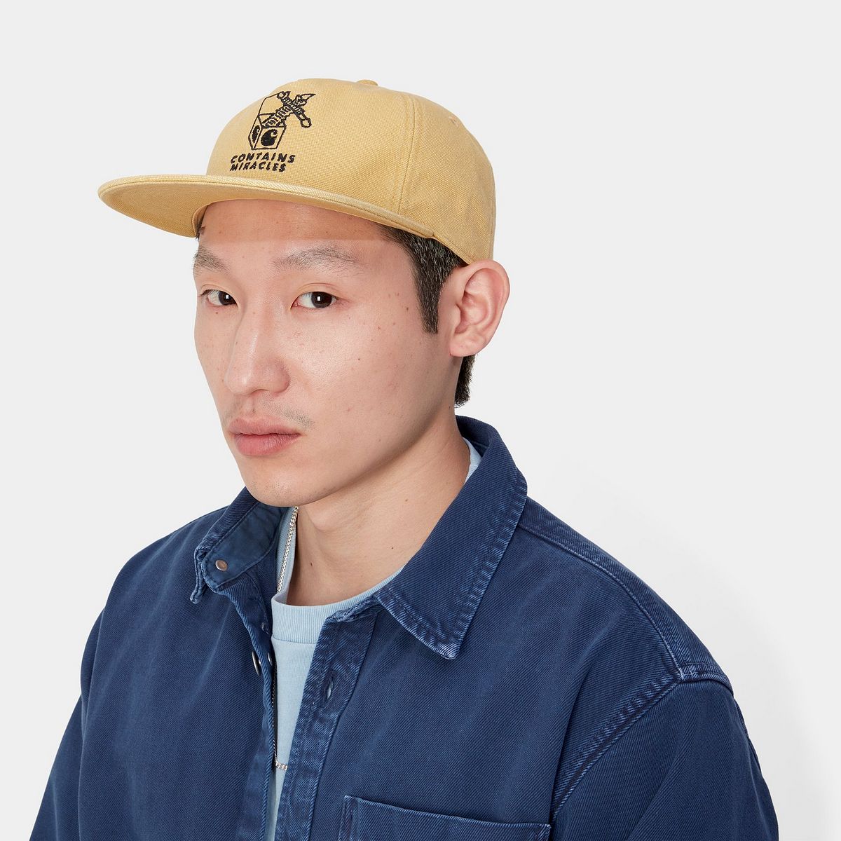 Kapa Carhartt WIP Six-Panel Canvas Cap Rumena | I033625_6, 0