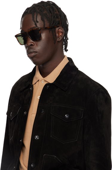 Sončna očala Tom Ford Tom Ford Polarized Fletcher Sunglasses Rjava | FT0832_5753N, 3