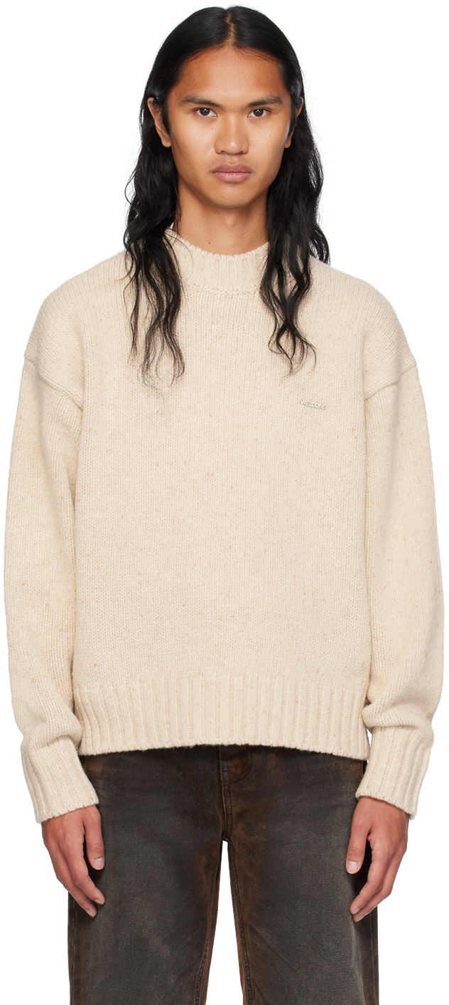 Pleteni pulover We11done We11done Chunky Knit Sweater Bež | WD-KT2-24-626-U-BG
