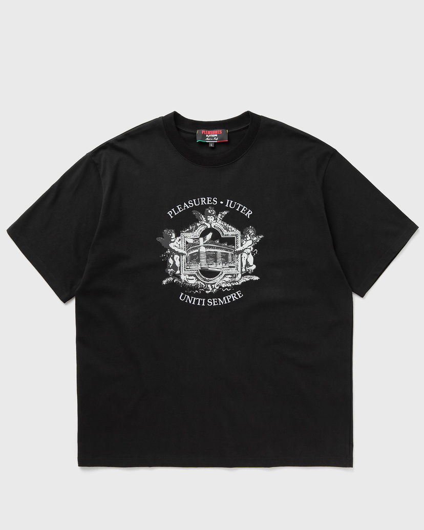 Majica Pleasures Iuter Alberto Graphic T-Shirt Črna | P24IU008-BLACK