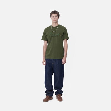Majica Carhartt WIP Paradise Script Graphic T-Shirt Zelena | I033948_9, 1