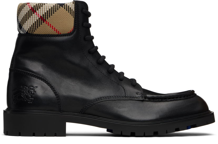 Superge in čevlji Burberry Rogue Combat Boots Črna | 8115599