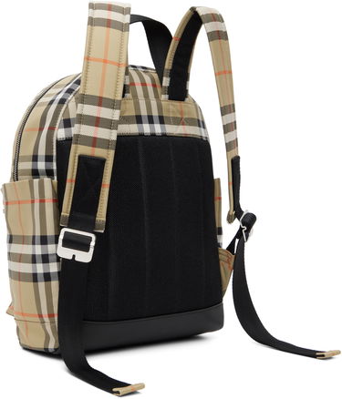 Nahrbtnik Burberry Burberry Check Backpack Bež | 8108445, 2