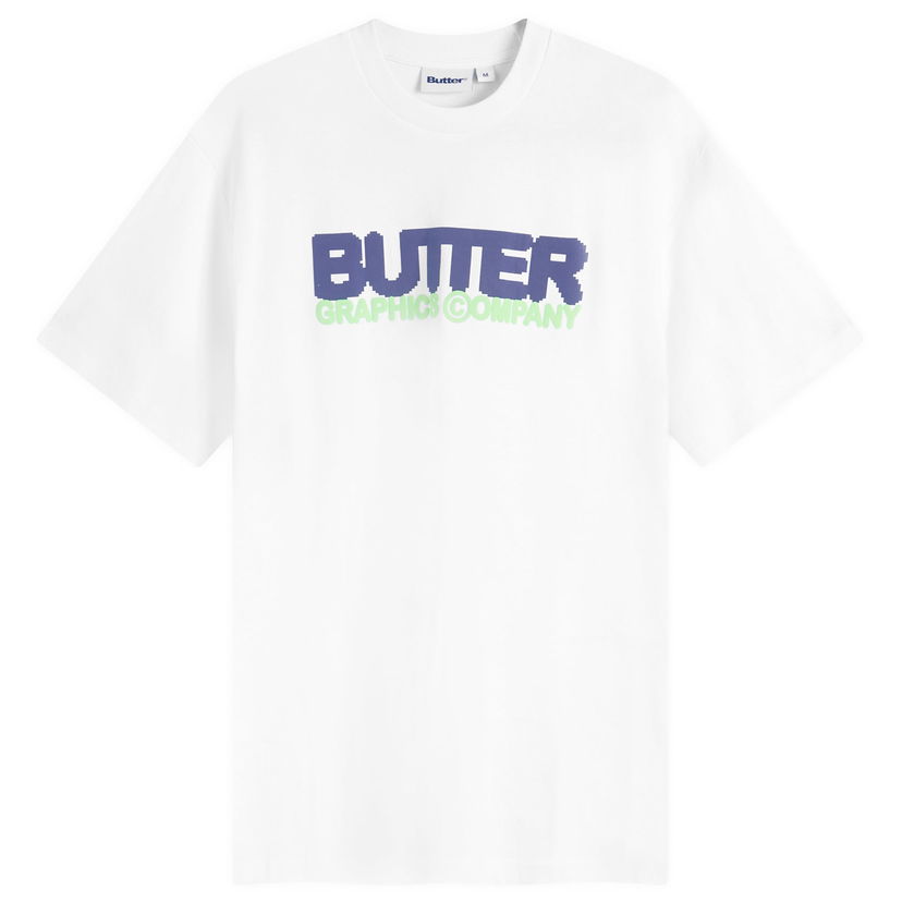 Majica Butter Goods Program White T-Shirt Bela | BGQ4240264-WHT