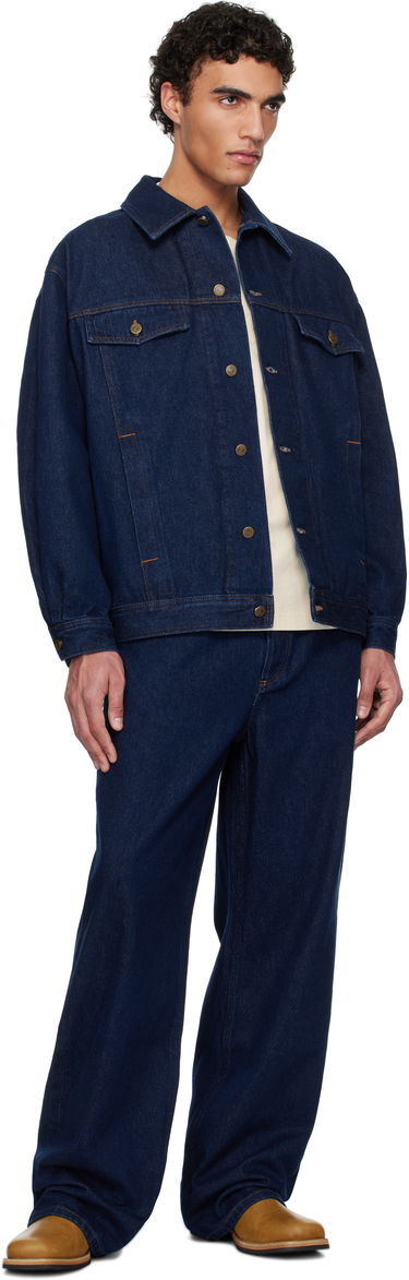 Jakna A.P.C. A.P.C. Elvis Denim Jacket Modra | COHJI-H02913, 3