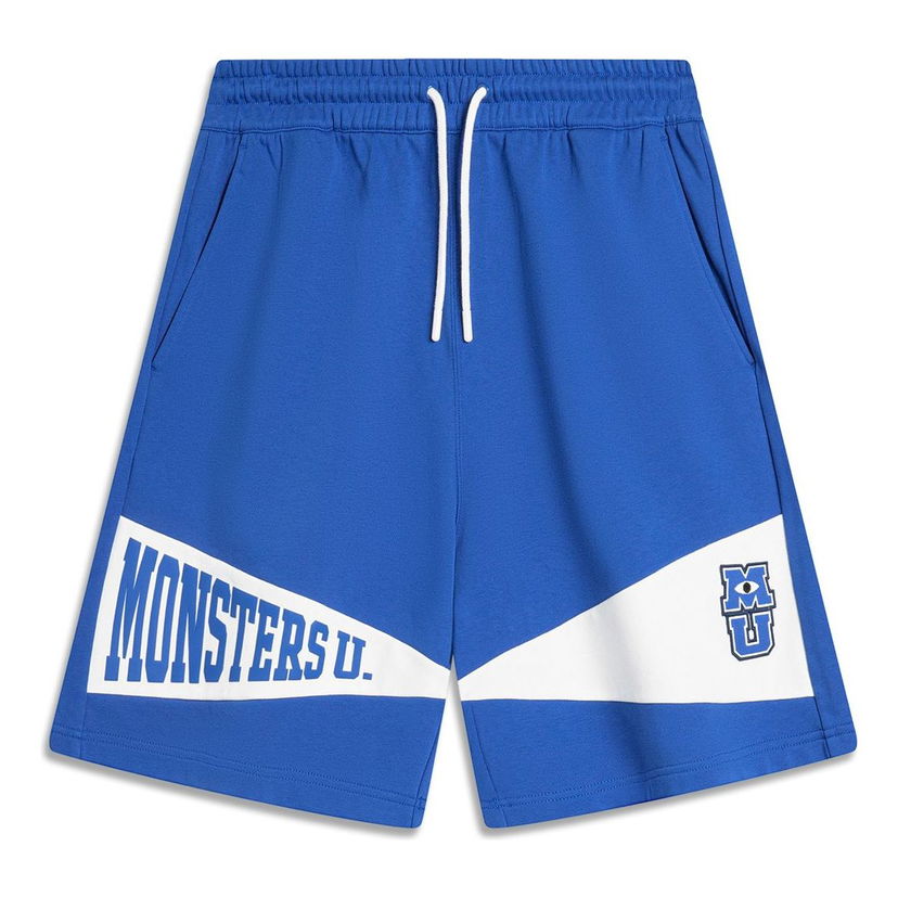 Kratke hlače Li-Ning Disney Monsters University Graphic Shorts Modra | AKSU489-1