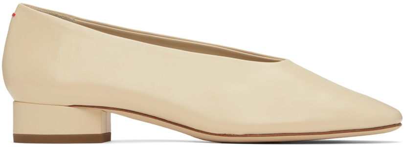 Oblačila Aeyde Aeyde Delia Ballerina Flats Bež | A11-PU-GELR25CH-0221-100-007