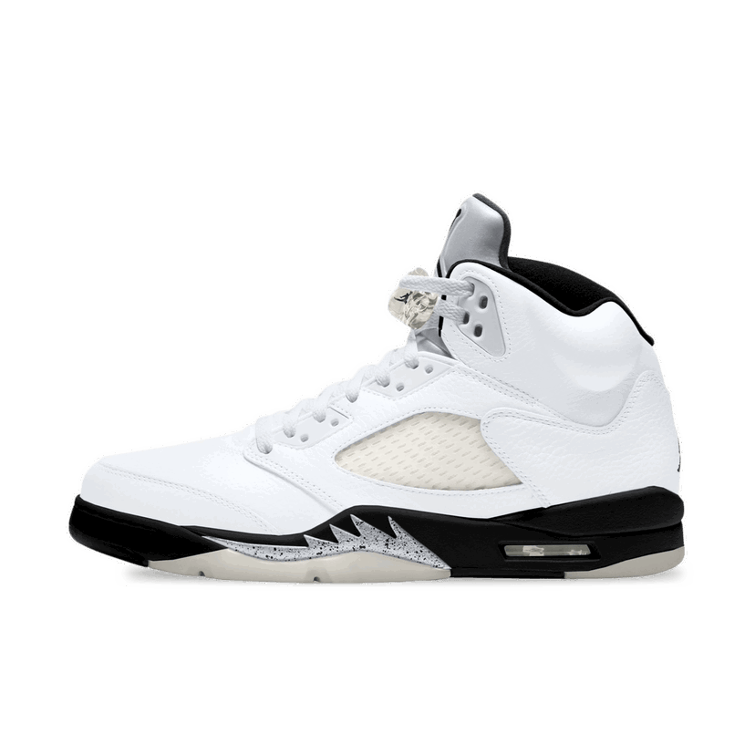 Superge in čevlji Jordan Air Jordan 5 Retro "White & Black" Bela | DD0587-110