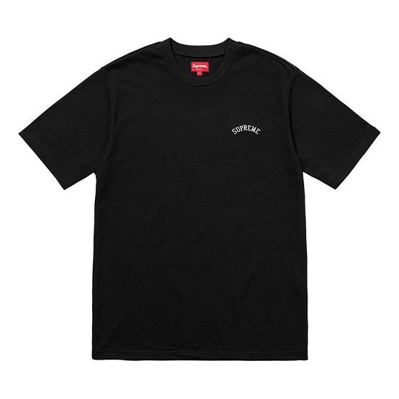 Majica Supreme Mesh Arc Logo T-Shirt Črna | SUP-SS18-138