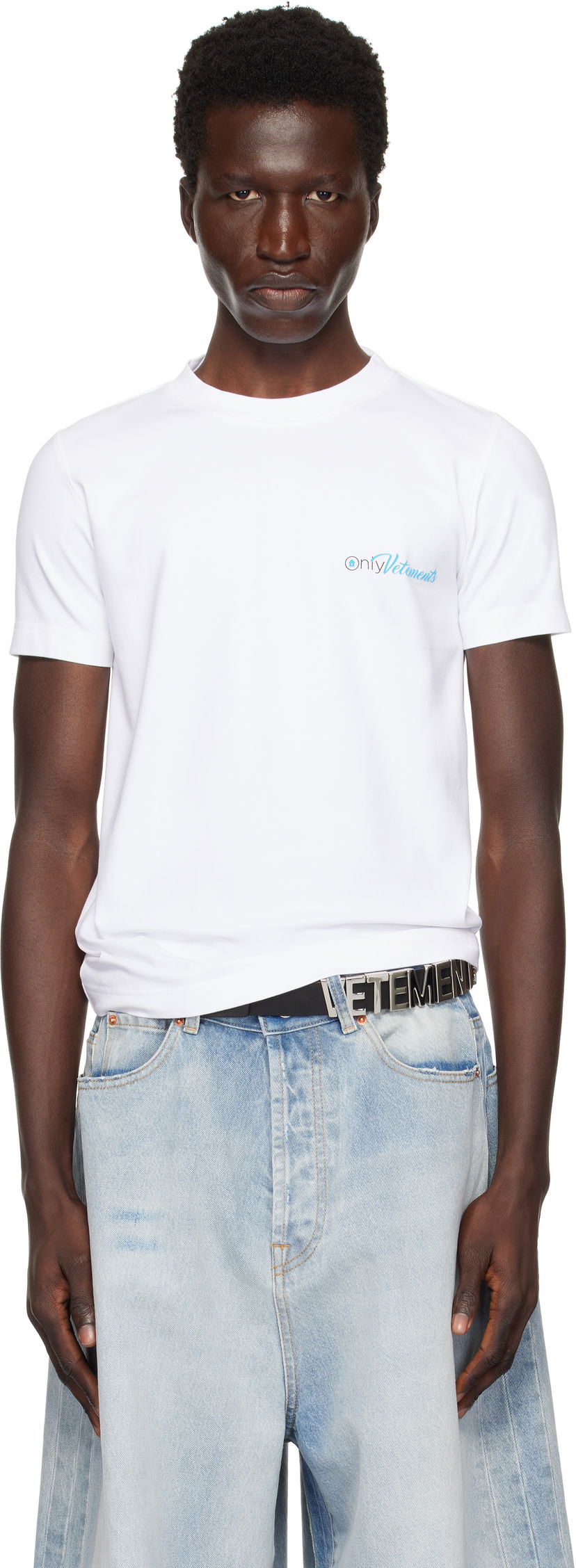 Majica VETEMENTS 'Only' Graphic T-Shirt Bela | MA66TR660W