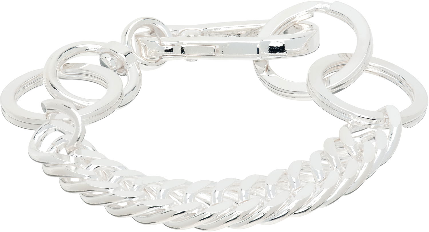 Zapestnica MARTINE ALI Twin Link Hardware Bracelet Kovinski | MAFW24035-HS, 0