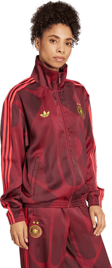 Jakna adidas Performance Germany Track Jacket Rdeča | JJ0351, 3
