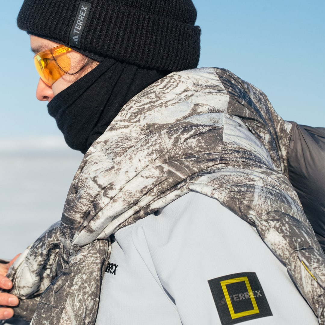 Puhovka adidas Performance National Geographic Insulated Siva | IX7952, 1