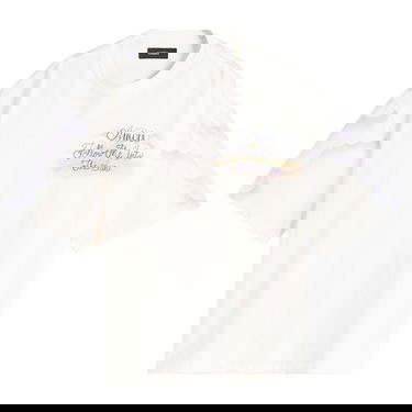 Majica AMIRI Amiri Follow Me Oversized T-Shirt, Size Large Bela | AWJYTE1070-127, 0