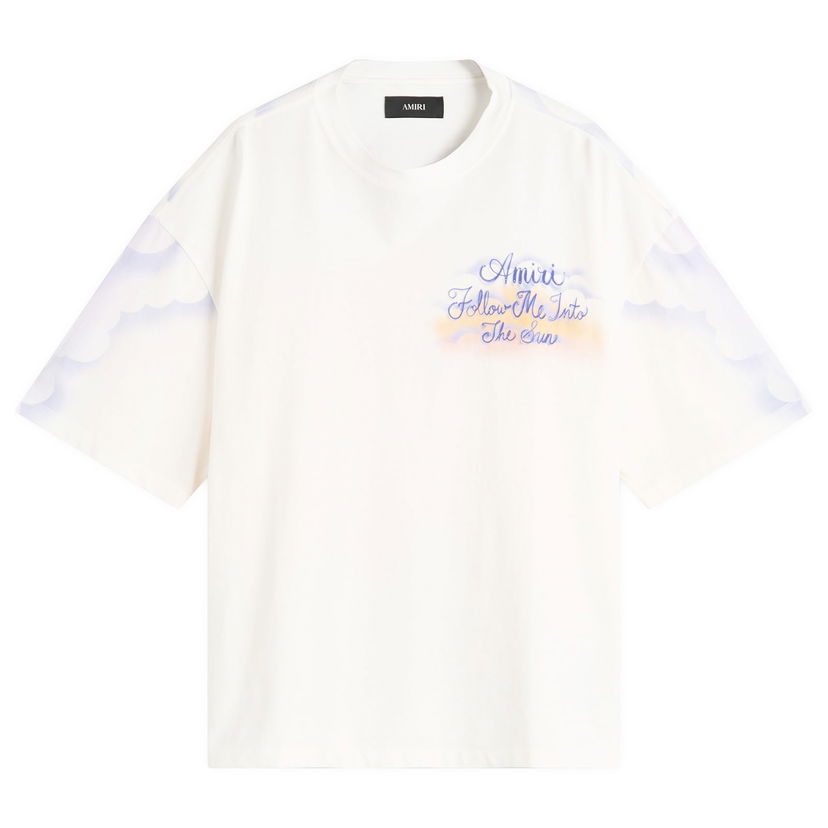 Majica AMIRI Amiri Follow Me Oversized T-Shirt, Size Large Bela | AWJYTE1070-127