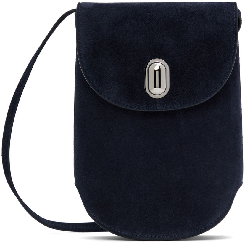 Torba za čez ramo Savette Tondo Pouch Mornarica | H-016-03-03