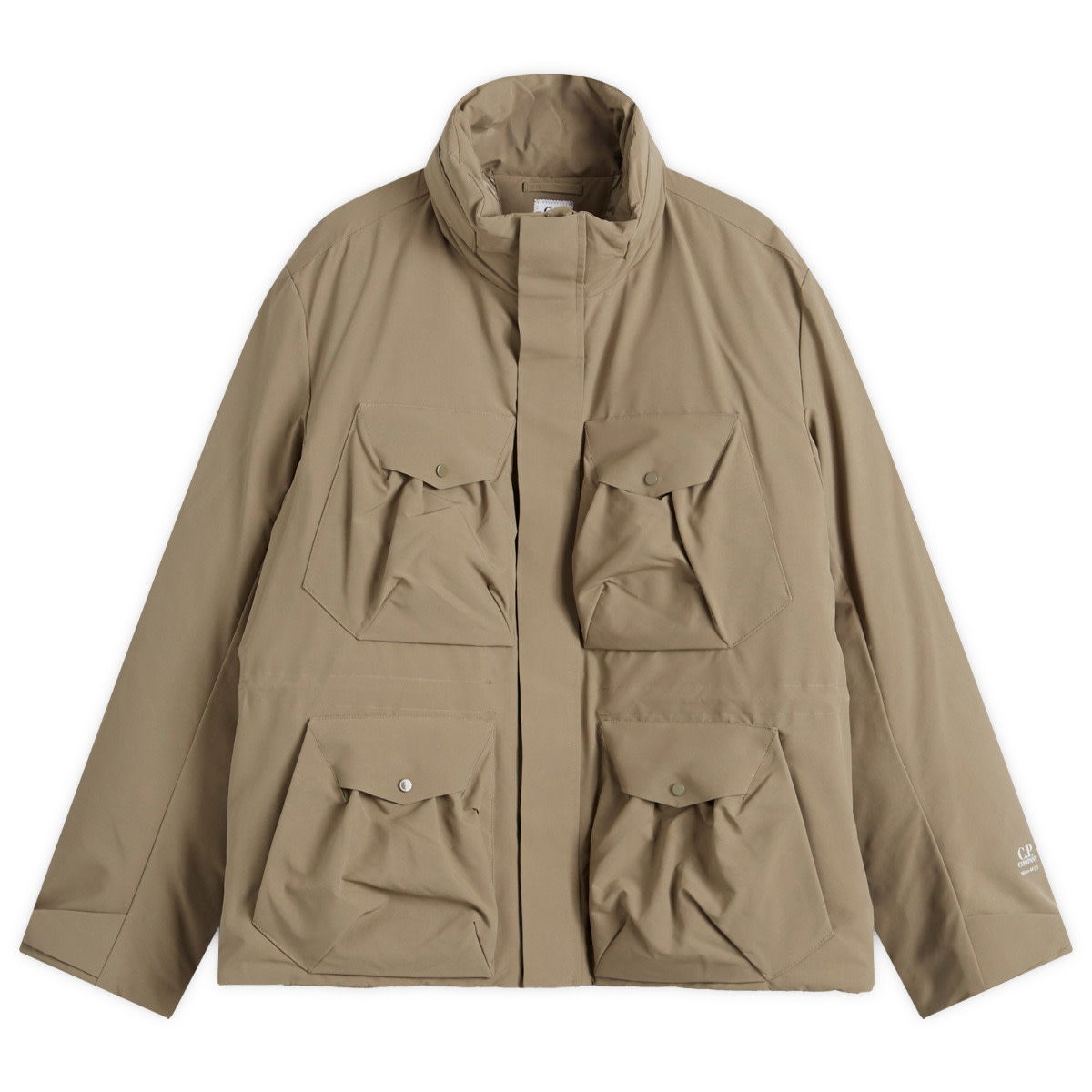 Parka C.P. Company Recycled Micro-M Jacket with Multiple Pockets Bež | CMOW220A-006355A-359, 0