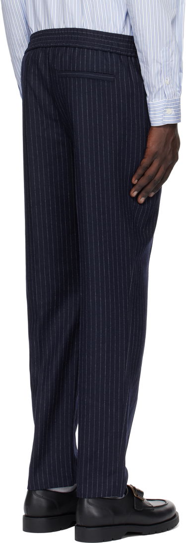 Hlače A.P.C. A.P.C. Pieter Pinstripe Trousers Mornarica | WOARO-H08394, 2