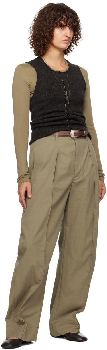 Pasovi LEMAIRE LEMAIRE Minimal Western Belt Rjava | AC1181 LL145, 2