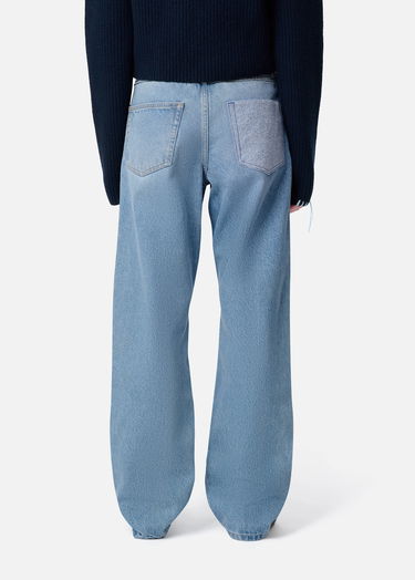 Kavbojke AXEL ARIGATO Zine Embroidered Patch Jeans Večbarvna | A3266001, 5