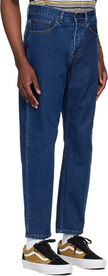 Kavbojke Carhartt WIP Newel Pant Mornarica | I029208, 3