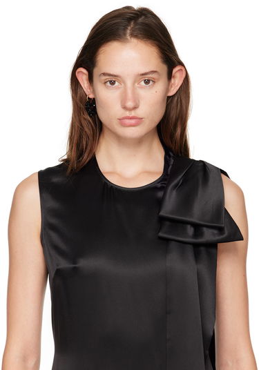 Uhani Simone Rocha Simone Rocha Beaded Creature Single Earring Črna | ERG511 0903, 2